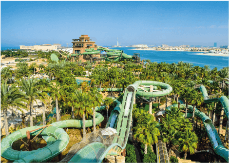 Discover Palm Monorail Tram Zones in Dubai