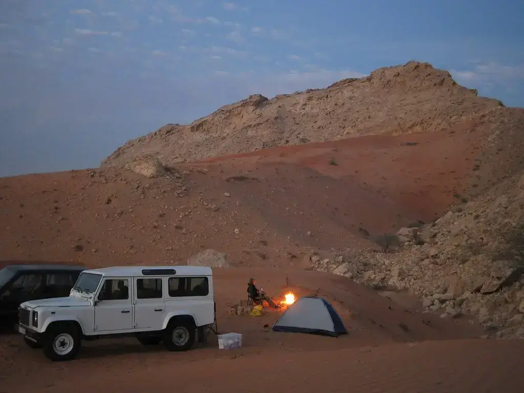 Camping in Dubai